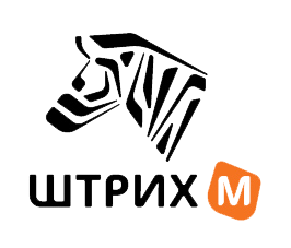 Новый логотип Черный с оранжевой буквой М